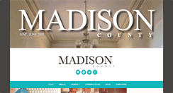 Desktop Screenshot of madisoncountymagazine.com